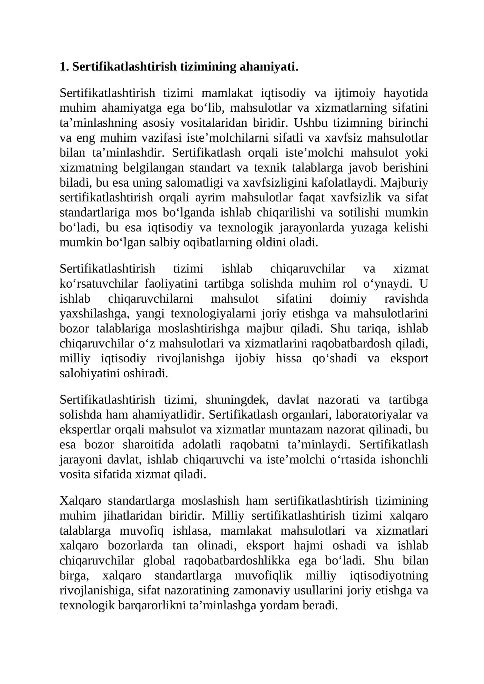 Sertifikatlashtirish tizimi 3