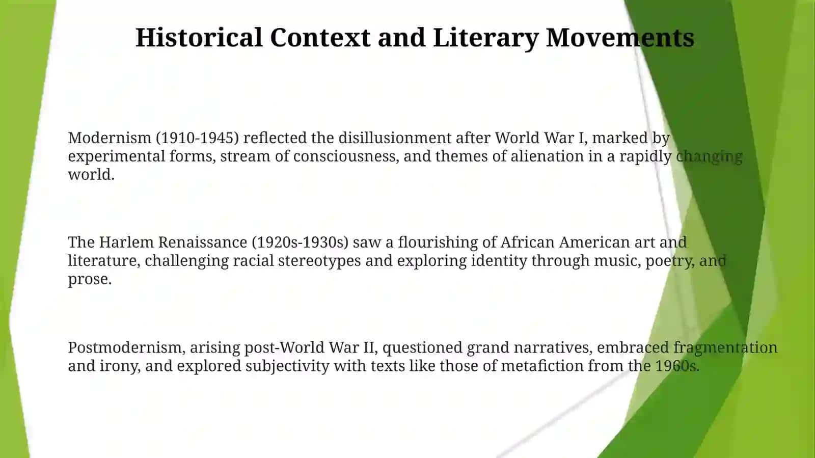 Americal literature in the 20th-21st centuries 3