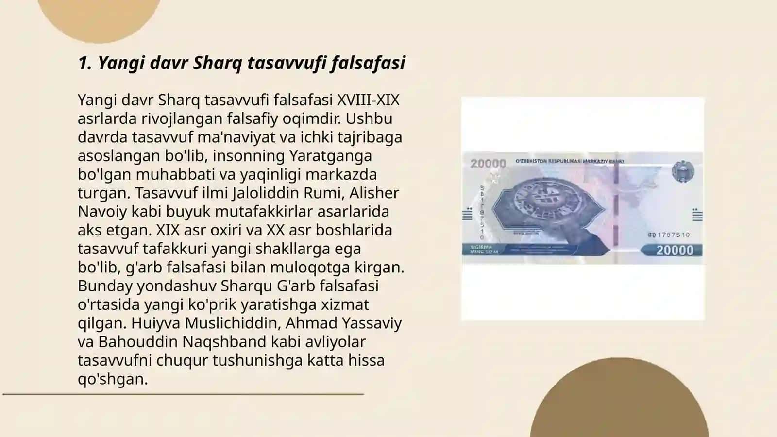 Yangi davr Sharq tasavvufi falsafasi 3