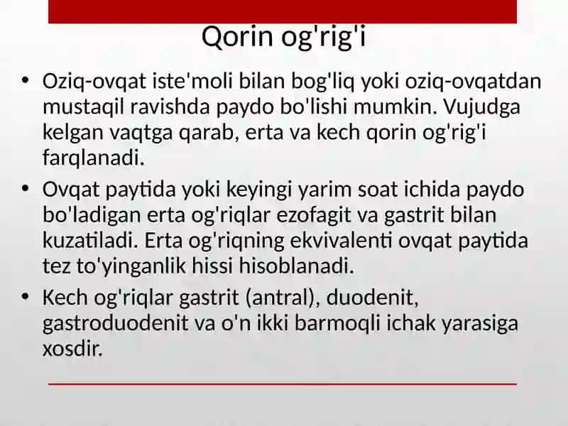 Bolalarda uchraydigan hazm tizimi kasalliklari semiotikasi 3