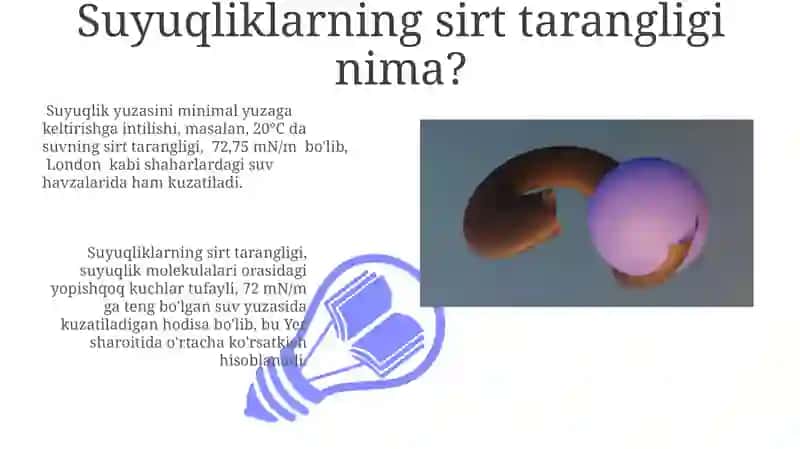 Suyuqliklarning sirt tarangligi 3