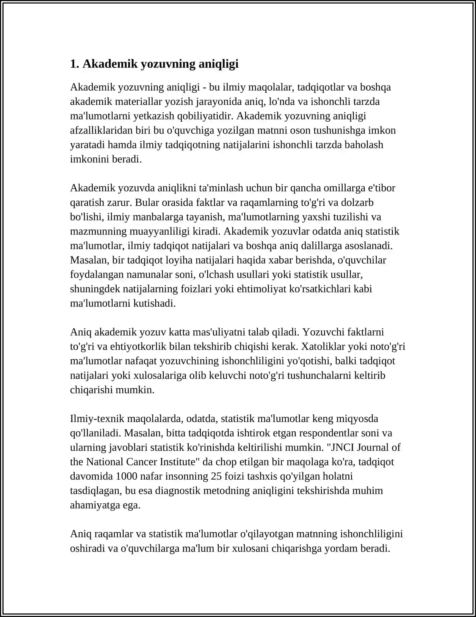 AKADEMIK YOZUVNING XOSSALARI 3