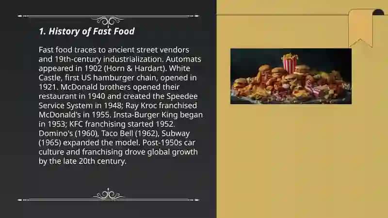 History of Fast Food 3