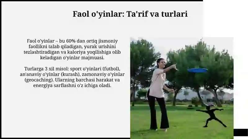 Harakatli o‘yinlar 3