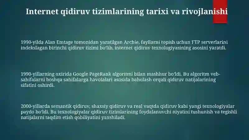 Internet qidiruv tizimlari 3