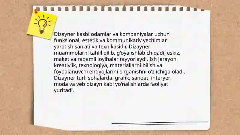 Dizayner kasbi 3