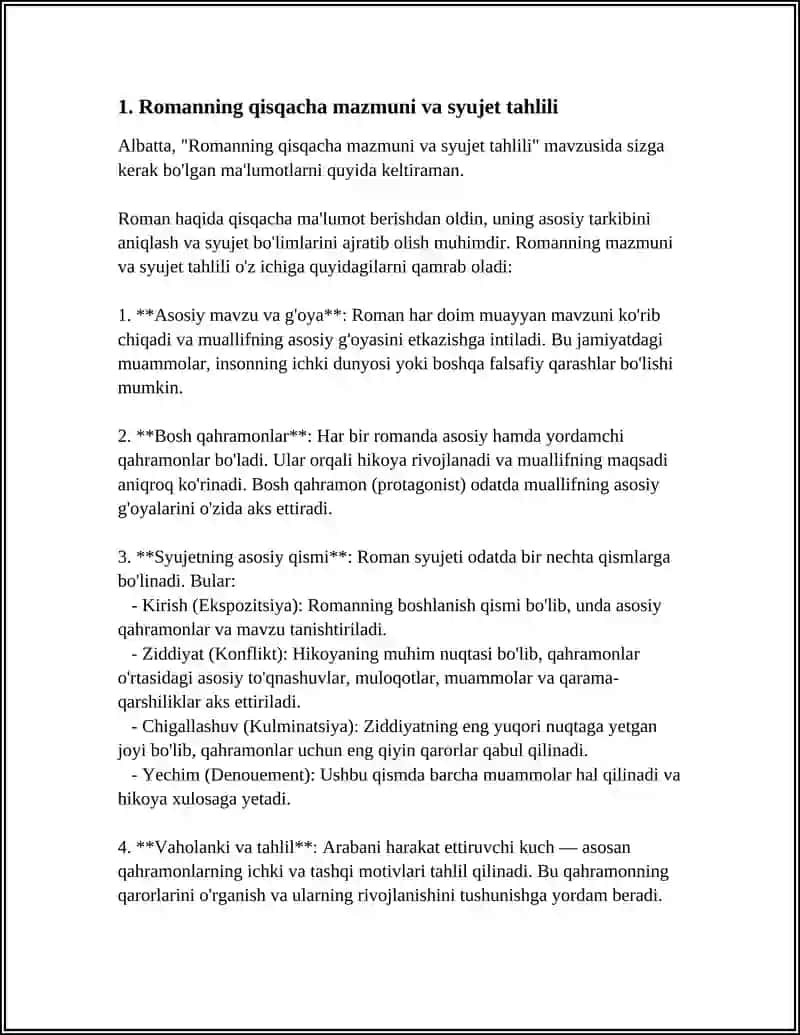ULUGʻBEK HAMDAMNING "MUVOZANAT" ROMANI HAQIDA 3