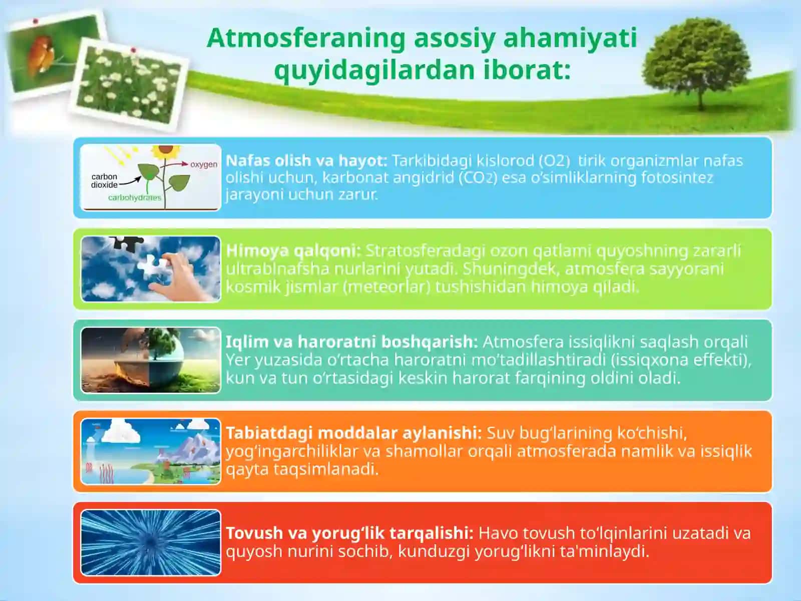 ATMOSFERA EKOLOGIYASINI O’RGANISH USULLARI 3