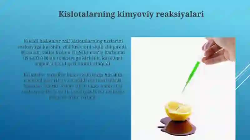 Kislotalar 3