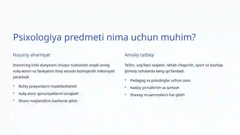 Psixologiya Fanining Predmeti 3