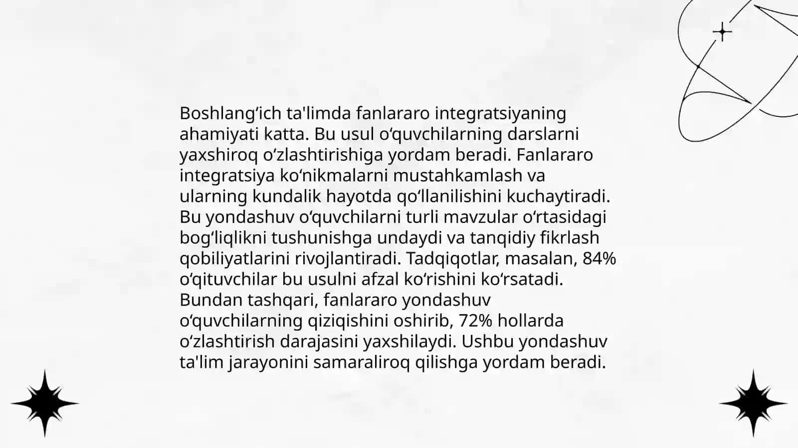 Boshlangʻich ta'limda fanlararo integratsiya 3