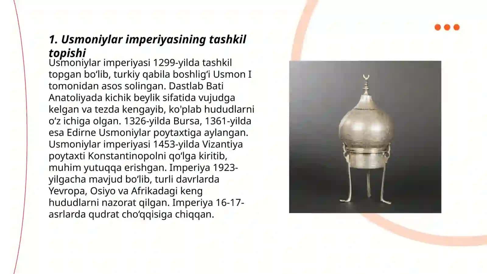 Usmoniylar imperiyasi 3