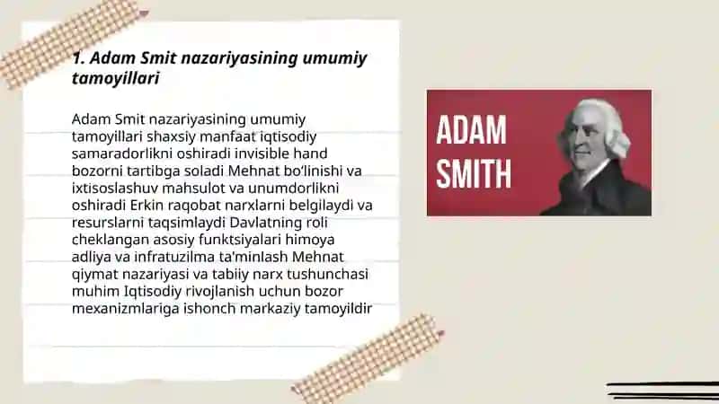 Adam Smit nazariyasi 3
