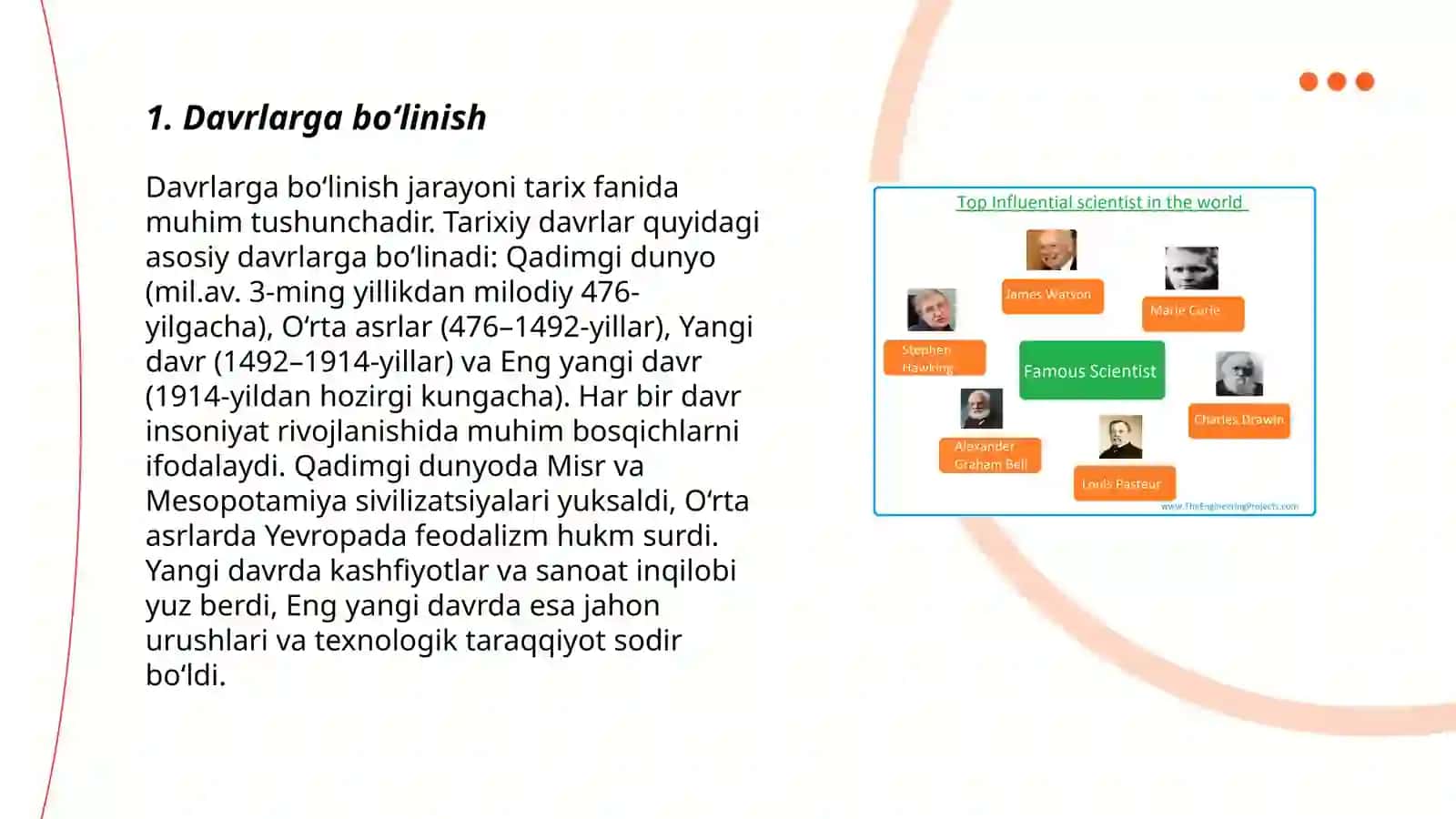 Davrlarga bo‘linish 3