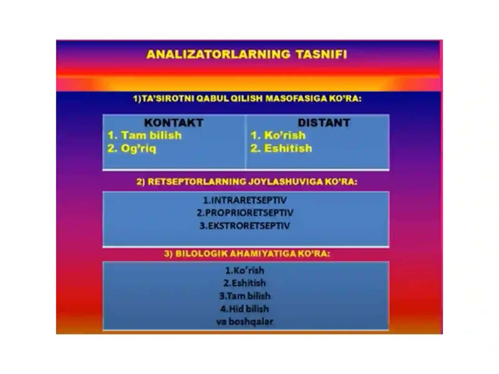 Sezgi azolari tuzilishi 3