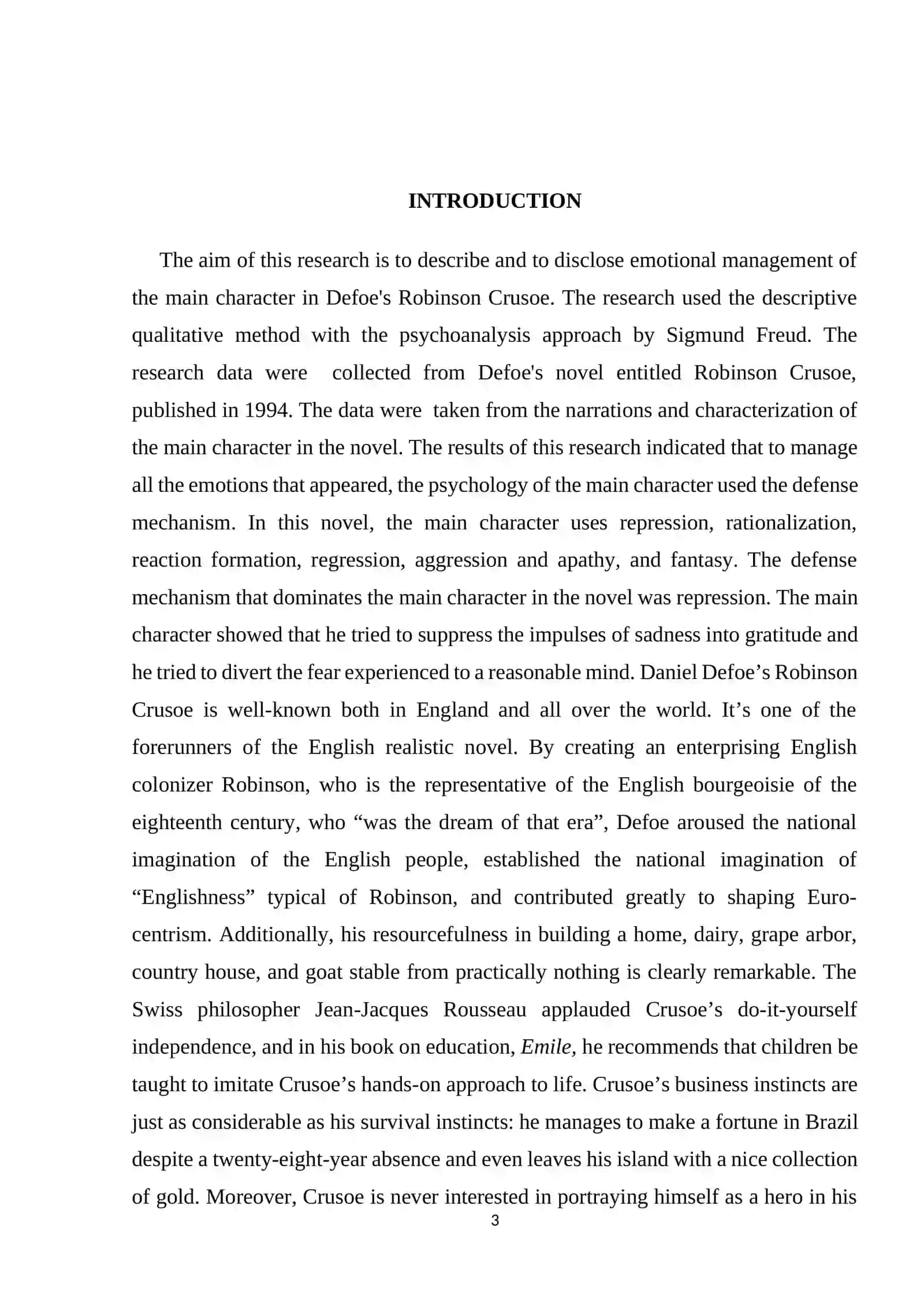 DIARY NOVEL FORM AS DISCLOSURE 3