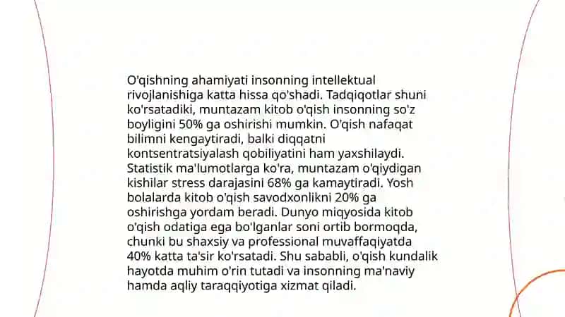 Oʻqish motivlari 3