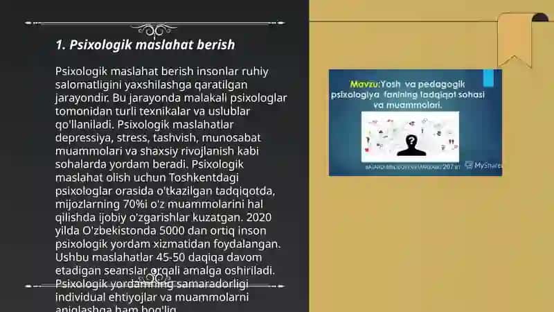 Psixologiyaning kasbiy faoliyat turlari 3