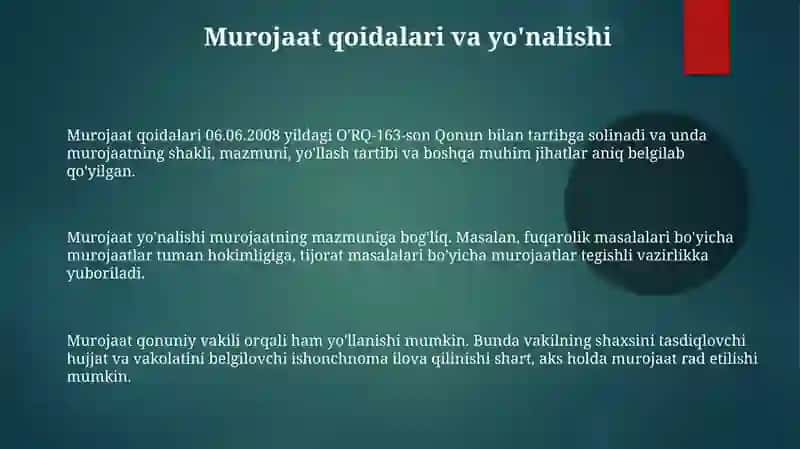 Rasmiy murojat etiketi 3