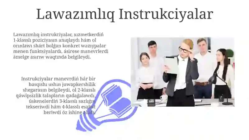Lawazımlıq Instrukciyalar 3