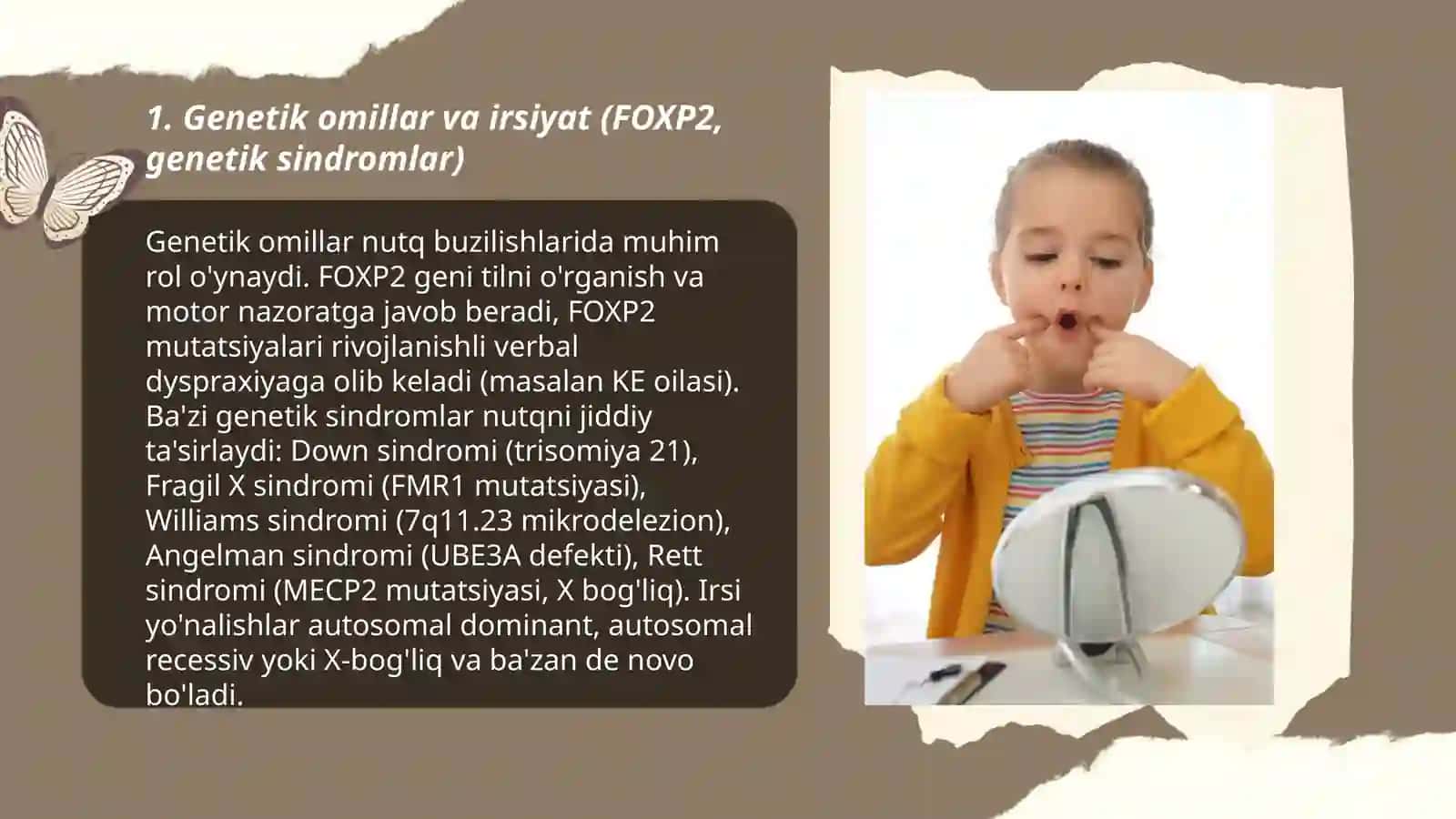 Nutq buzilishlari etiologiyasi 3