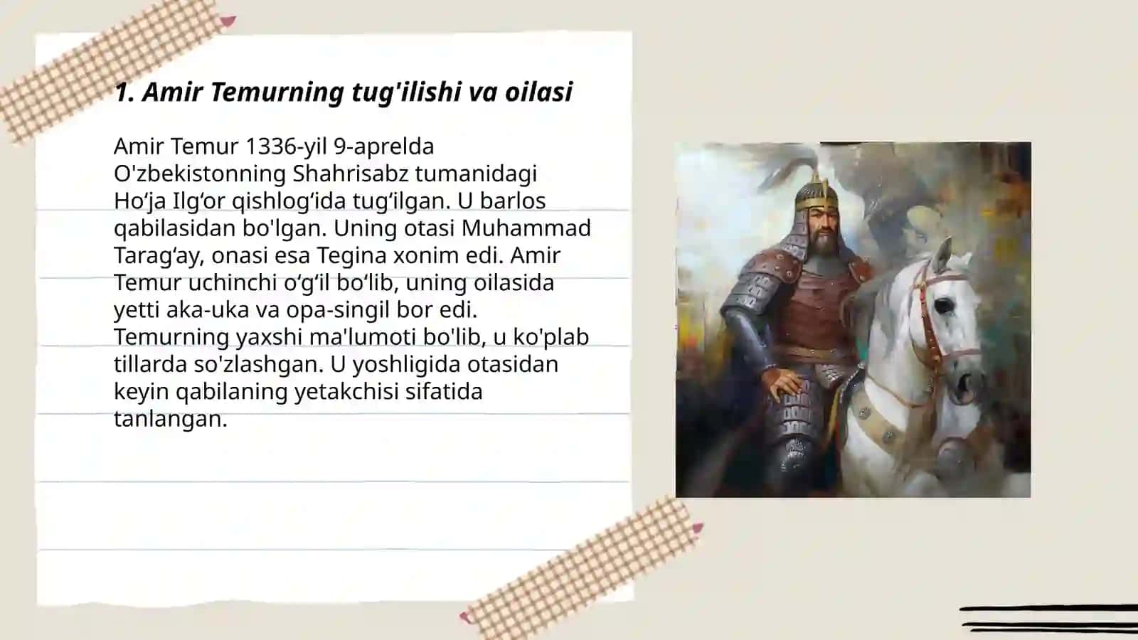 Amir Temur buyuk davlat arbobi 3