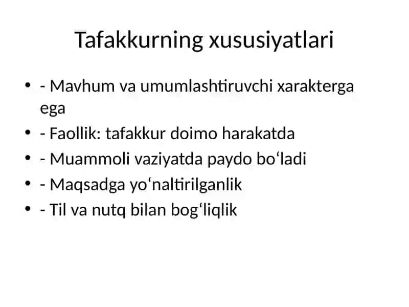 Tafakkur va nutqning psixologik ta'siri 3