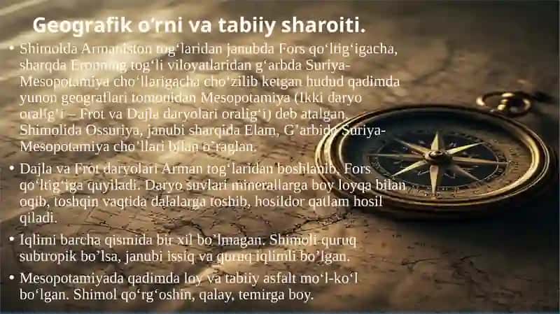 Ikki Daryo oralig’i sivilizatsiyasi 3