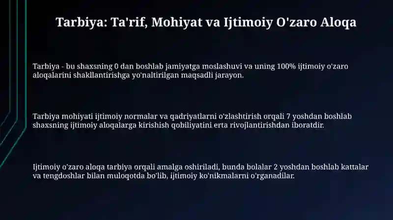 Tarbiya 3