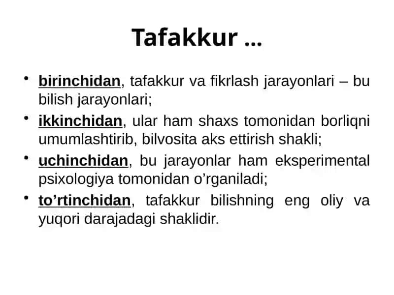 Tafakkur haqida umiumiy tushuncha 3