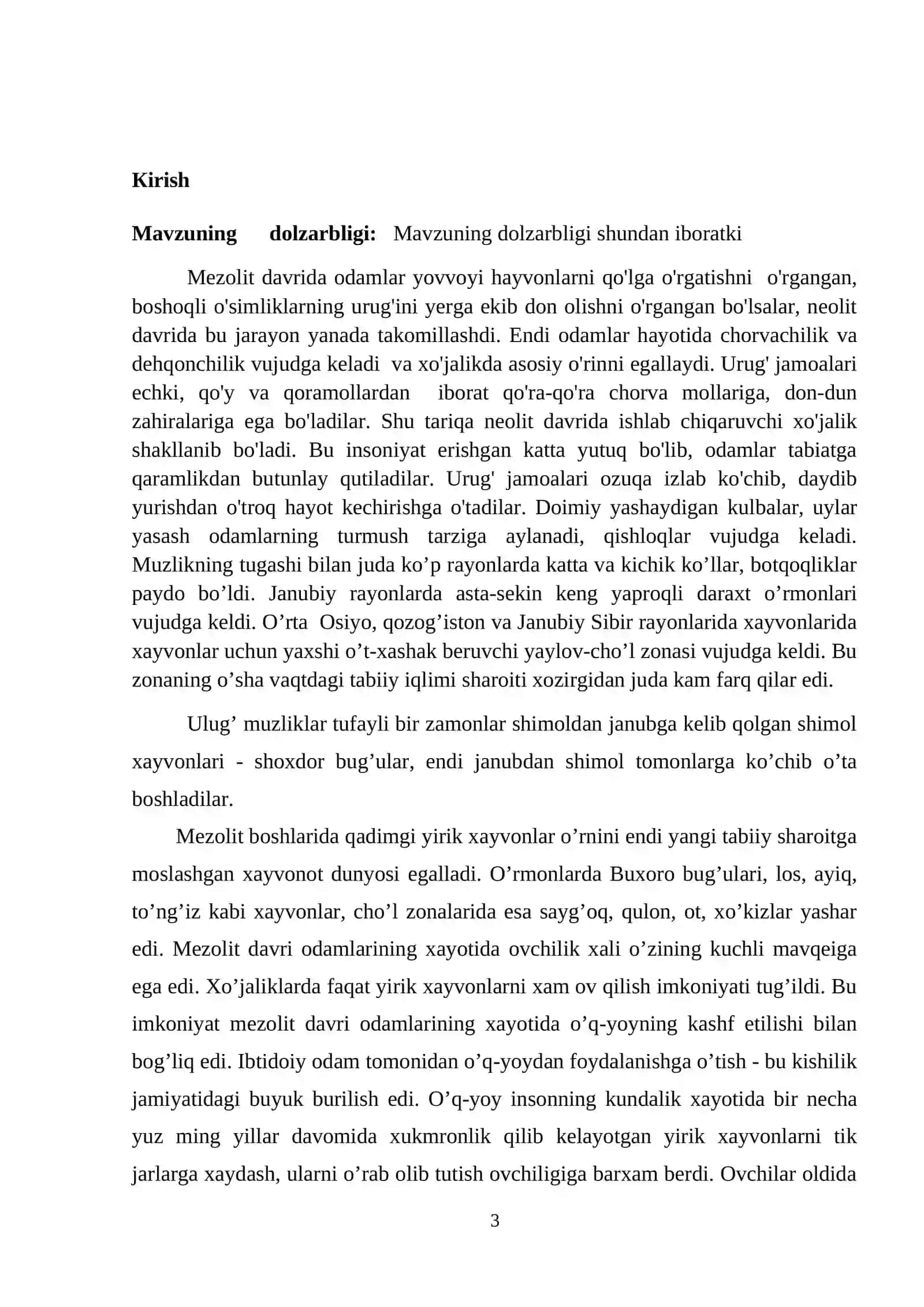Mezolit davri maskanlari 3