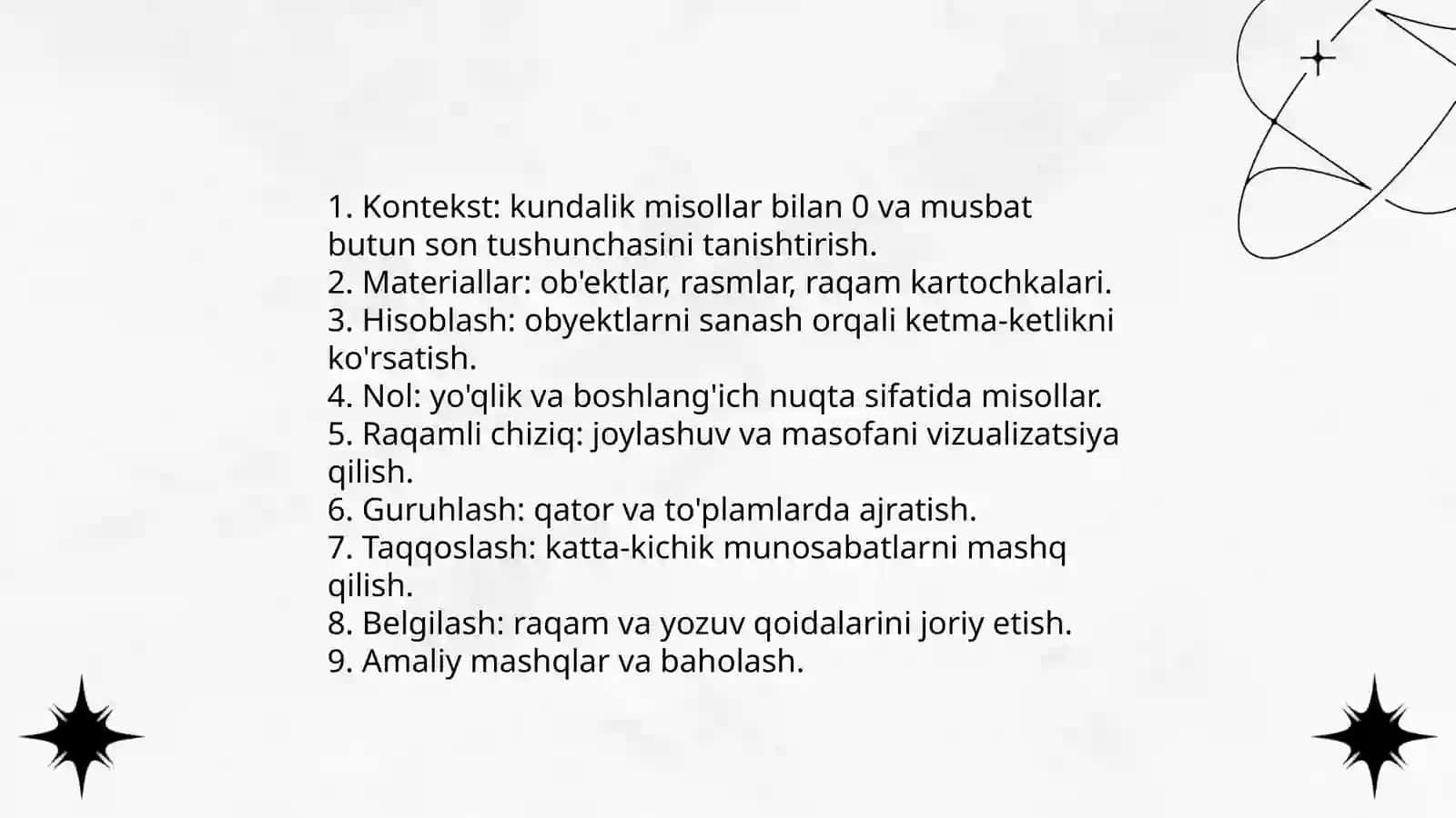 Nomanfiy butun sonlar ustida arifmetik amallarni oʻrgatish metodikasi 3