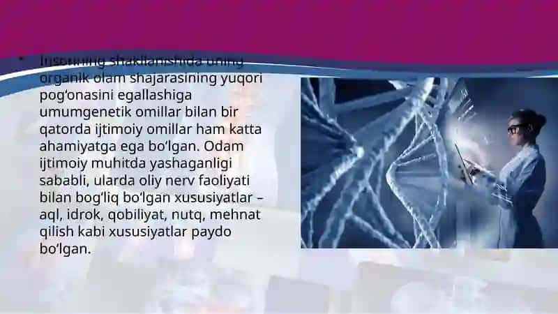 Genetika va inson salomatligi 3