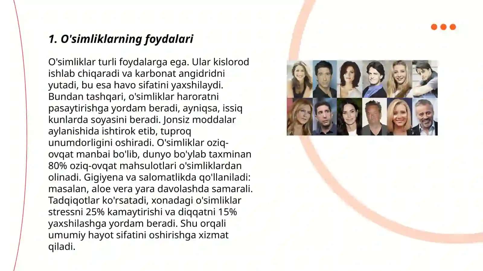 O'simliklar bilan do'stlashamiz 3