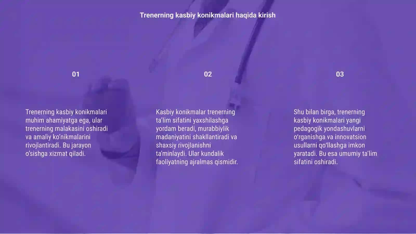Trenerning kasbiy konikmalari 3
