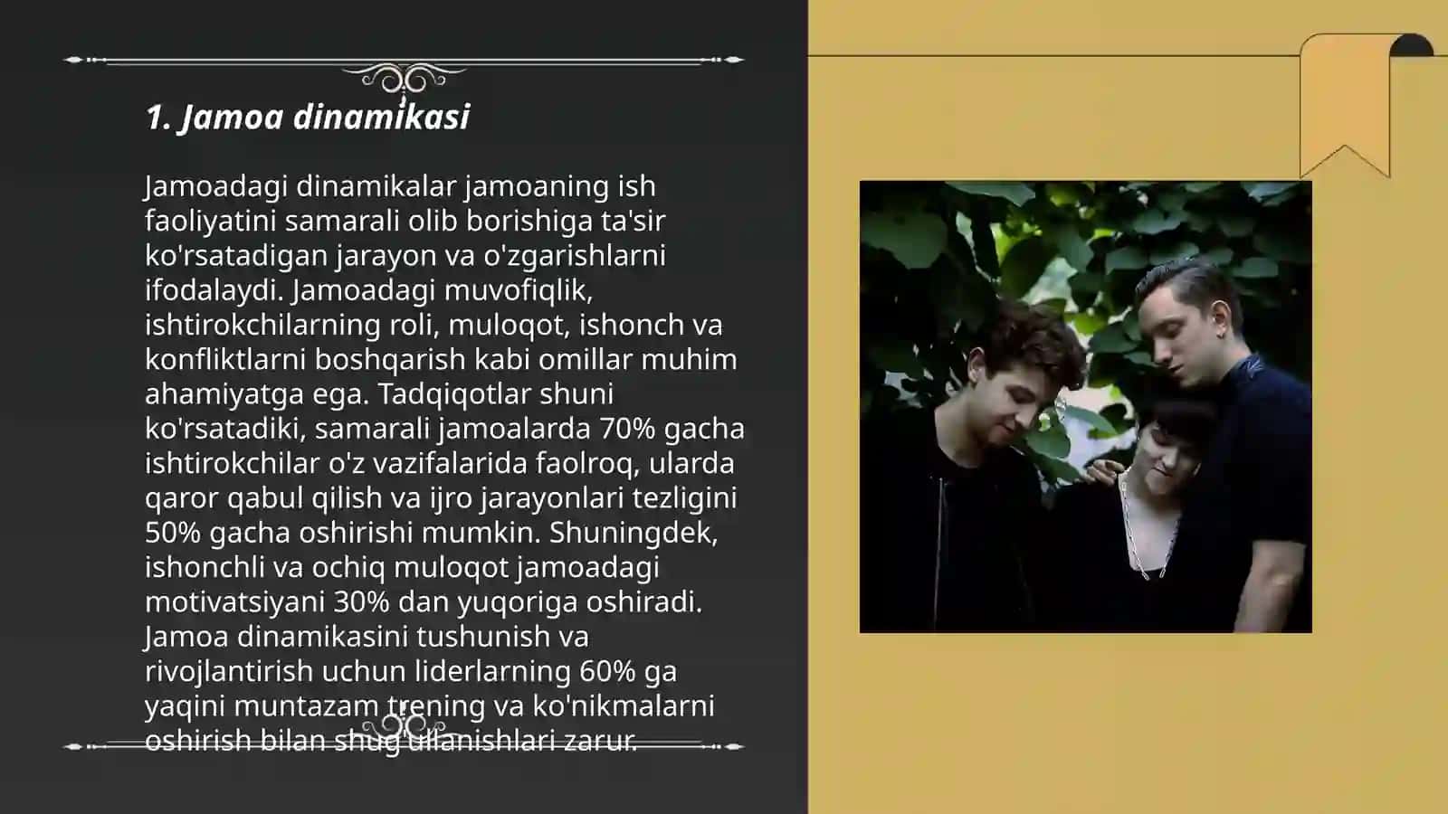 Guruhga psixoanalitik jihatdan yondashuvi 3