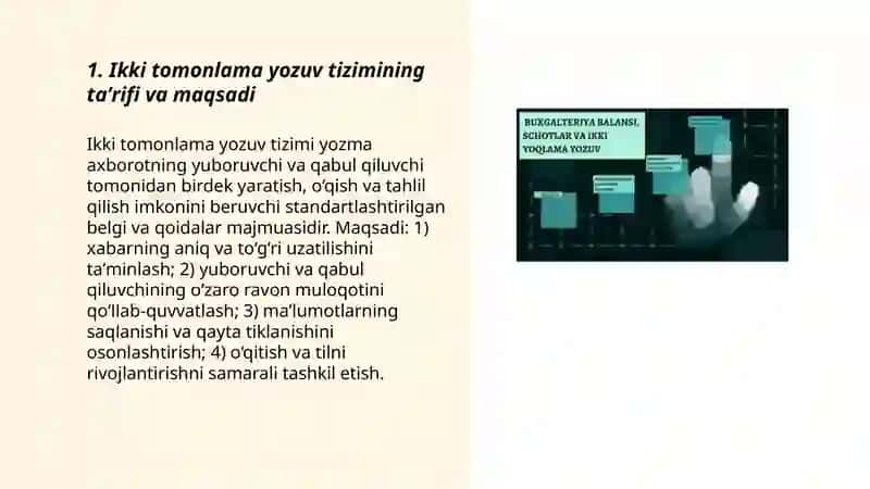 SHLATILADIGAN ASOSIY IKKI TOMONLAMA YOZUV TIZIMI 3