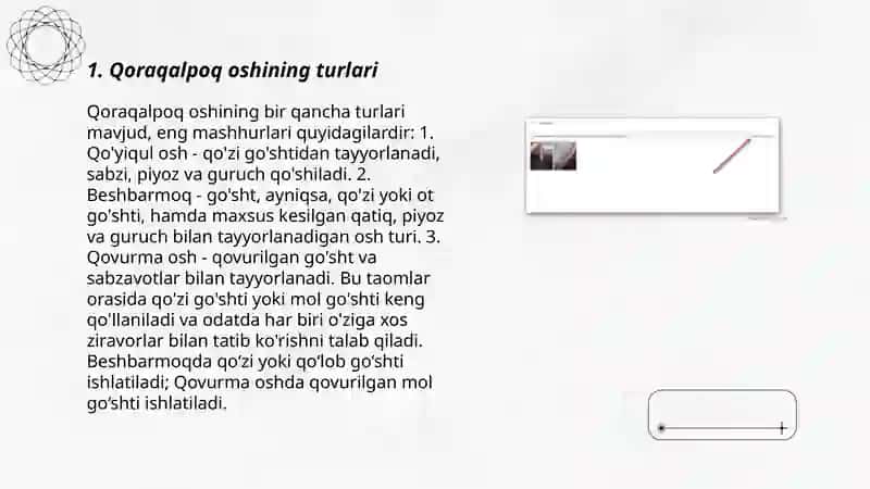 Qoraqalpoq Taomlari Retseptlari Platformasi 3