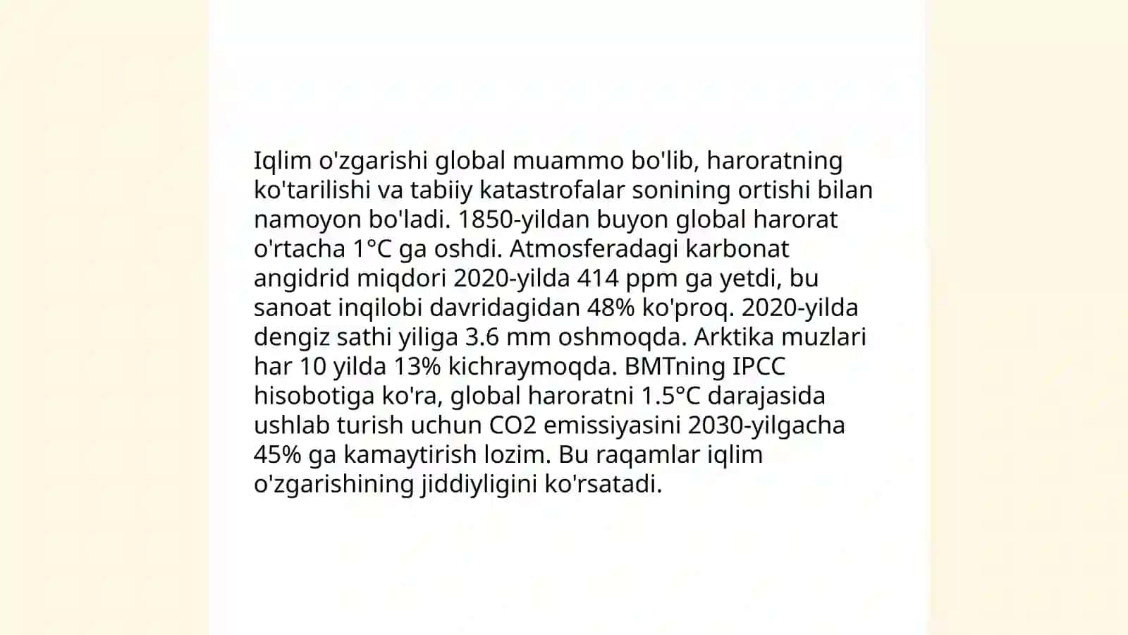 Ekologik muammolar 3