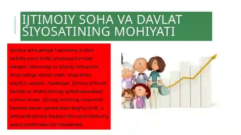 JAMIYATNING IJTIMOIY SOHASINI RIVOJLANTIRISHDA DAVLAT SIYOSATI 3