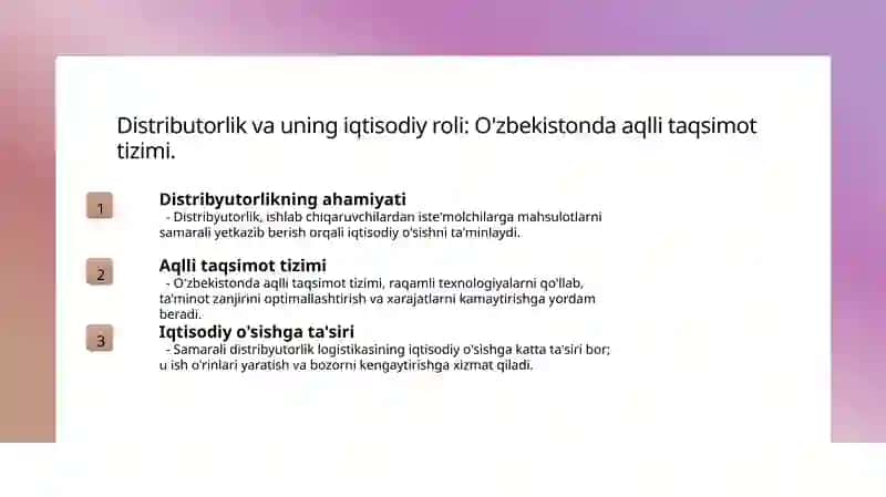 Distributorlik logistikasi 3