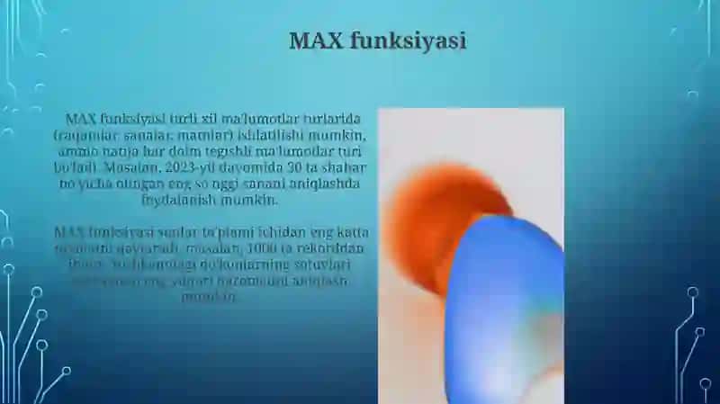 MAX funksiyasi 3