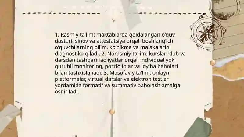 Ta'lim Tashkil Etish Turlari va Shakllari 3