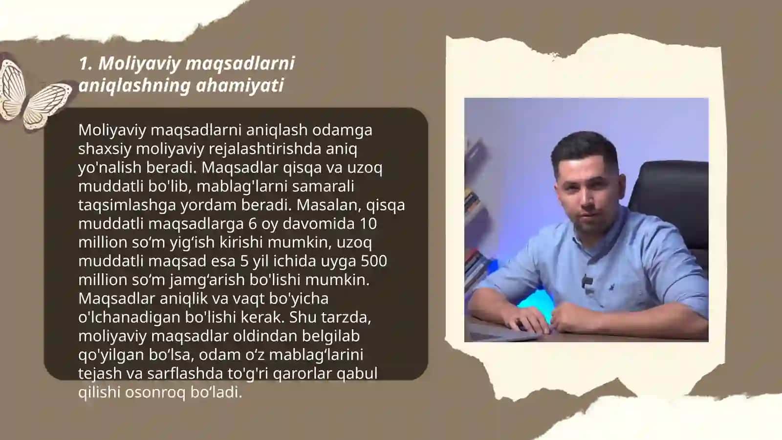 Moliyaviy maqsadni aniqlash 3