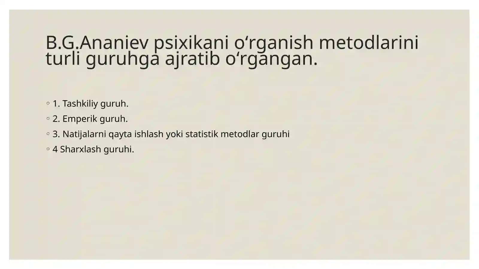 Psixologiyaning zamonaviy tadqiqot metodlari 3