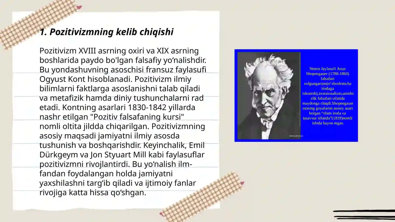 Pozitivizim falsafasi 3
