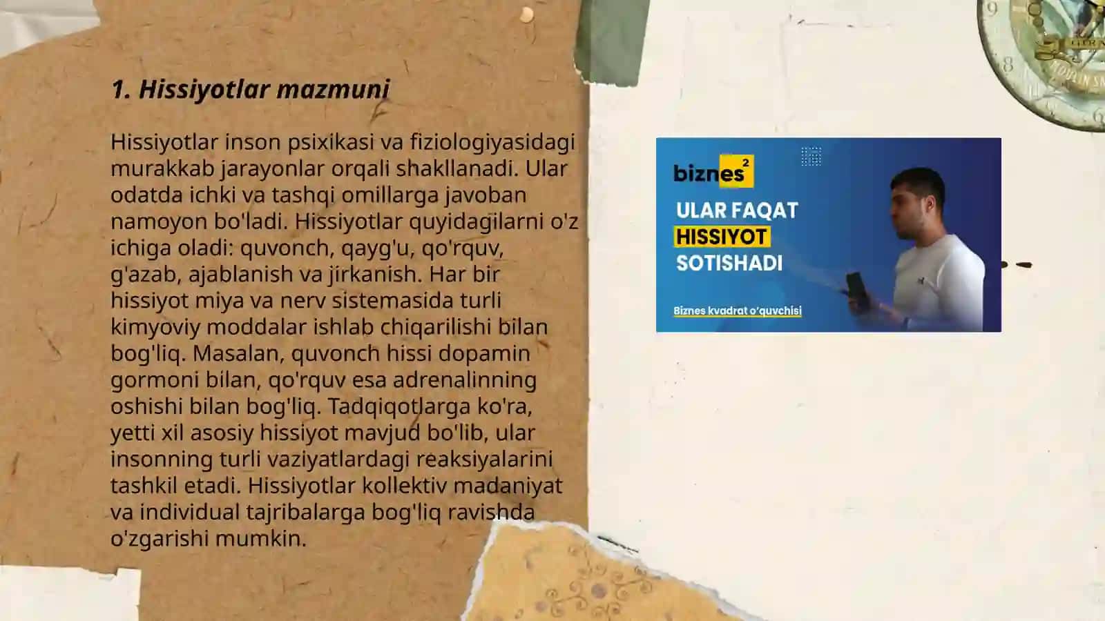 Hissiyotlar tushunchasi 3