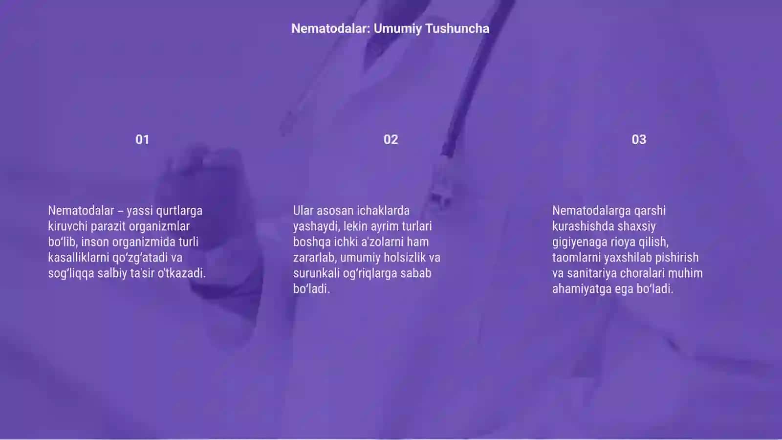 ODAMLARDA PARAZITLIK QILUVCHI NEMATODALARNING BIOLOGIK XUSUSIYATLARI 3