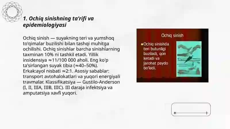 Ochiq sinishlar 3