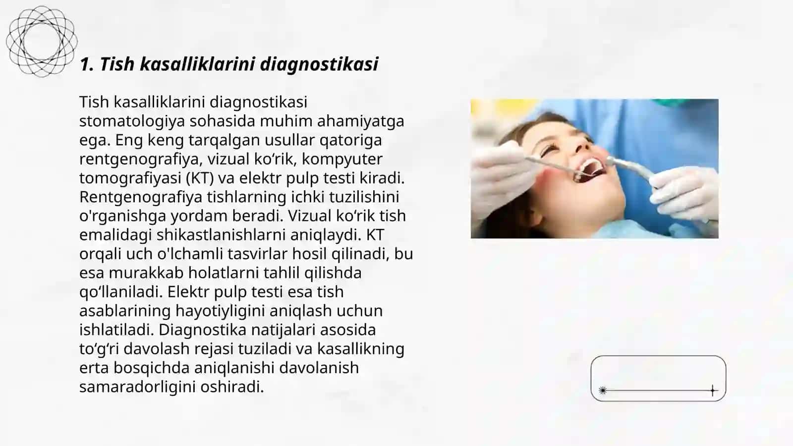 Terapeftik stomatologiya bo'limi 3